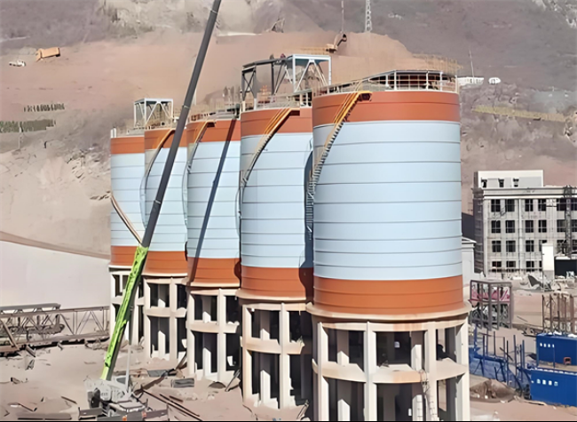 文成高架钢板仓